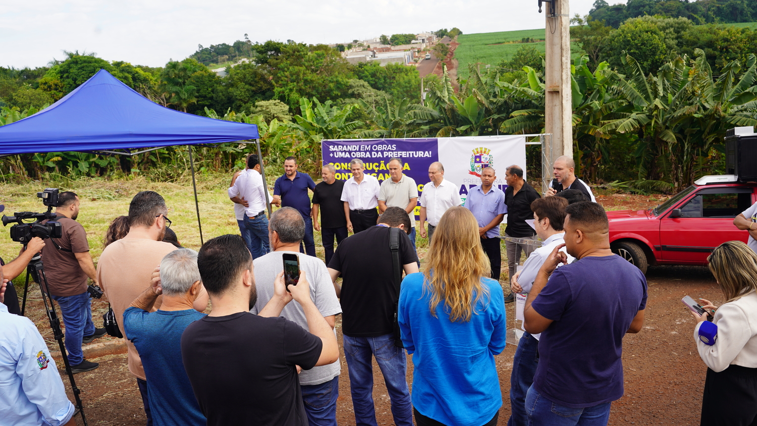 Prefeitura de Sarandi autoriza início das obras da ponte que ligará Sarandi a Maringá pela região norte